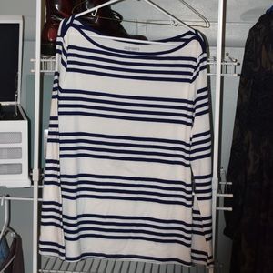 Sailor striped long sleeved tee